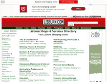 Tablet Screenshot of lisburn.com